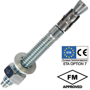 ETA CE approved 10mm through bolts